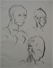Studies: Three Heads