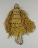 Stuffed Doll with Two-piece Dress, Boots and Beaded Barette