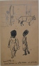 Leaves From a Serbian Sketchbook: Sketch of Soldiers and Horses