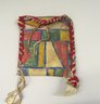 Pouch with Painted Geometric Designs