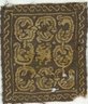 Square Fragment with Animal and Botanical Decoration