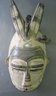 Ekpo Face Mask with Two Horns and Birds