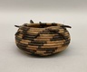 Coiled Jewel or Gift Basket with fret design