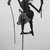  <em>Shadow Play Figure (Wayang kulit)</em>, before 1893. Leather, pigment, wood, fiber, hair, 20 11/16 × 9 5/8 in. (52.5 × 24.5 cm). Brooklyn Museum, Brooklyn Museum Collection, 00.155. Creative Commons-BY (Photo: Brooklyn Museum, 00.155_acetate_bw.jpg)