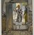 James Tissot (French, 1836-1902). <em>On Entering the House, Salute It (En entrant la maison salue-la)</em>, 1886-1896. Opaque watercolor over graphite on gray wove paper, Image: 7 5/8 x 5 1/4 in. (19.4 x 13.3 cm). Brooklyn Museum, Purchased by public subscription, 00.159.100 (Photo: Brooklyn Museum, 00.159.100_PS2.jpg)