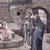 James Tissot (Nantes, France, 1836–1902, Chenecey-Buillon, France). <em>Jesus and the Little Child (Jésus et le petit enfant)</em>, 1886-1896. Opaque watercolor over graphite on gray wove paper, Image: 5 3/4 x 9 3/8 in. (14.6 x 23.8 cm). Brooklyn Museum, Purchased by public subscription, 00.159.150 (Photo: Brooklyn Museum, 00.159.150_transp5905.jpg)