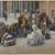 James Tissot (French, 1836-1902). <em>Jesus Speaks Near the Treasury (Jésus parle près du trésor)</em>, 1886-1896. Opaque watercolor over graphite on gray wove paper, Image: 6 5/8 x 9 5/16 in. (16.8 x 23.7 cm). Brooklyn Museum, Purchased by public subscription, 00.159.171 (Photo: Brooklyn Museum, 00.159.171_PS1.jpg)