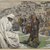 James Tissot (French, 1836-1902). <em>Jesus Wept (Jésus pleura)</em>, 1886-1896. Opaque watercolor over graphite on gray wove paper, Image: 6 3/4 x 8 15/16 in. (17.1 x 22.7 cm). Brooklyn Museum, Purchased by public subscription, 00.159.182 (Photo: Brooklyn Museum, 00.159.182_PS2.jpg)