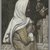 James Tissot (French, 1836-1902). <em>Lazarus (Lazare)</em>, 1886-1894. Opaque watercolor over graphite on gray wove paper, Image: 5 1/4 x 3 7/8 in. (13.3 x 9.8 cm). Brooklyn Museum, Purchased by public subscription, 00.159.183 (Photo: Brooklyn Museum, 00.159.183_PS2.jpg)