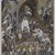James Tissot (Nantes, France, 1836–1902, Chenecey-Buillon, France). <em>The Procession in the Streets of Jerusalem (Le cortège dans les rues de Jérusalem)</em>, 1886-1894. Opaque watercolor over graphite on gray wove paper, Image: 8 7/8 x 6 15/16 in. (22.5 x 17.6 cm). Brooklyn Museum, Purchased by public subscription, 00.159.194 (Photo: Brooklyn Museum, 00.159.194_PS2.jpg)