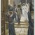 James Tissot (French, 1836-1902). <em>Jesus Forbids the Carrying of Loads in the Forecourt of the Temple (Jésus empêche de porter les fardeaux dans le parvis du Temple)</em>, 1886-1894. Opaque watercolor over graphite on gray wove paper, Image: 9 7/8 x 7 1/8 in. (25.1 x 18.1 cm). Brooklyn Museum, Purchased by public subscription, 00.159.199 (Photo: Brooklyn Museum, 00.159.199_PS2.jpg)