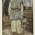 James Tissot (Nantes, France, 1836–1902, Chenecey-Buillon, France). <em>Saint Joseph</em>, 1886-1894. Opaque watercolor over graphite on gray wove paper, Image: 9 3/16 x 4 3/4 in. (23.3 x 12.1 cm). Brooklyn Museum, Purchased by public subscription, 00.159.21 (Photo: Brooklyn Museum, 00.159.21_PS2.jpg)