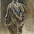 James Tissot (Nantes, France, 1836–1902, Chenecey-Buillon, France). <em>Saint Peter (Saint Pierre)</em>, 1886-1894. Opaque watercolor over graphite on cream wove paper, Image: 13 5/8 x 9 3/4 in. (34.6 x 24.8 cm). Brooklyn Museum, Purchased by public subscription, 00.159.229 (Photo: Brooklyn Museum, 00.159.229_PS2.jpg)