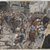 James Tissot (French, 1836-1902). <em>Jesus Led from Caiaphas to Pilate (Jésus conduit de Caïphe à Pilate)</em>, 1886-1894. Opaque watercolor over graphite on gray wove paper, Image: 6 11/16 x 8 5/8 in. (17 x 21.9 cm). Brooklyn Museum, Purchased by public subscription, 00.159.258 (Photo: Brooklyn Museum, 00.159.258_PS2.jpg)