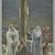 James Tissot (Nantes, France, 1836–1902, Chenecey-Buillon, France). <em>Woman, Behold Thy Son (Stabat Mater)</em>, 1886-1894. Opaque watercolor over graphite on gray wove paper, Image: 11 11/16 x 6 in. (29.7 x 15.2 cm). Brooklyn Museum, Purchased by public subscription, 00.159.300 (Photo: Brooklyn Museum, 00.159.300_PS2.jpg)