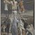 James Tissot (French, 1836-1902). <em>The Descent from the Cross (La descent de croix)</em>, 1886-1894. Opaque watercolor over graphite on gray wove paper, Image: 13 1/4 x 9 9/16 in. (33.7 x 24.3 cm). Brooklyn Museum, Purchased by public subscription, 00.159.320 (Photo: Brooklyn Museum, 00.159.320_PS2.jpg)