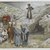 James Tissot (Nantes, France, 1836–1902, Chenecey-Buillon, France). <em>Saint John the Baptist and the Pharisees (Saint Jean-Baptiste et les pharisiens)</em>, 1886-1894. Opaque watercolor over graphite on gray wove paper, Image: 6 3/16 x 9 1/16 in. (15.7 x 23 cm). Brooklyn Museum, Purchased by public subscription, 00.159.47 (Photo: Brooklyn Museum, 00.159.47_PS2.jpg)