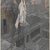 James Tissot (Nantes, France, 1836–1902, Chenecey-Buillon, France). <em>Jesus Carried up to a Pinnacle of the Temple (Jésus porté sur le pinacle du Temple)</em>, 1886-1894. Opaque watercolor over graphite on gray wove paper, Image: 8 3/4 x 6 1/4 in. (22.2 x 15.9 cm). Brooklyn Museum, Purchased by public subscription, 00.159.52 (Photo: Brooklyn Museum, 00.159.52_PS1.jpg)