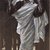 James Tissot (French, 1836-1902). <em>Saint Bartholomew (Saint Barthélémy)</em>, 1886-1894. Opaque watercolor over graphite on gray wove paper, Image: 11 x 6 7/16 in. (27.9 x 16.4 cm). Brooklyn Museum, Purchased by public subscription, 00.159.60 (Photo: Brooklyn Museum, 00.159.60_SL4.jpg)