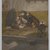 James Tissot (Nantes, France, 1836–1902, Chenecey-Buillon, France). <em>Interview between Jesus and Nicodemus (Entretien de Jésus et de Nicodème)</em>, 1886-1894. Opaque watercolor over graphite on gray wove paper, Image: 9 1/8 x 7 in. (23.2 x 17.8 cm). Brooklyn Museum, Purchased by public subscription, 00.159.64 (Photo: Brooklyn Museum, 00.159.64_PS2.jpg)