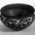 Haak’u (Acoma Pueblo). <em>Bowl</em>, 1868-1900. Clay, pigment, 8 x 13 3/4 in (20.5 x 35 cm). Brooklyn Museum, By exchange, 01.1535.2179. Creative Commons-BY (Photo: Brooklyn Museum, 01.1535.2179_bw.jpg)