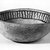Ancient Pueblo (Anasazi). <em>Black on White Bowl</em>. Clay, slip, 2 1/2 x 6 in. (6.4 x 15.2 cm). Brooklyn Museum, Gift of Charles A. Schieren, 01.1538.1742. Creative Commons-BY (Photo: Brooklyn Museum, 01.1538.1742_bw_SL5.jpg)