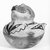 Ko-Tyit (Cochiti Pueblo) (Keres). <em>Water Bottle</em>. Clay, 7 1/4 in.  (18.4 cm). Brooklyn Museum, Riggs Pueblo Pottery Fund, 02.257.2474. Creative Commons-BY (Photo: Brooklyn Museum, 02.257.2474_view1_bw_SL5.jpg)