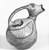 Pueblo, Keres. <em>Water Bottle or Jug</em>. Clay, pigment, 8 7/8 in.  (22.5 cm). Brooklyn Museum, Riggs Pueblo Pottery Fund, 02.257.2551. Creative Commons-BY (Photo: Brooklyn Museum, 02.257.2551_bw_SL5.jpg)