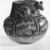 She-we-na (Zuni Pueblo). <em>Decorated Jar or Vase</em>, late 19th century. Clay, pigment, 5 1/4 × 5 × 4 3/4 in. (13.3 × 12.7 × 12.1 cm). Brooklyn Museum, Riggs Pueblo Pottery Fund, 02.257.2578. Creative Commons-BY (Photo: Brooklyn Museum, 02.257.2578_bw_SL5.jpg)