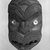 Maori. <em>Gable Mask (Koruru)</em>, ca. 1860. Wood, pāua shell, 19 7/8 x 10 3/4 x 1 7/8 in. (50.5 x 27.3 x 4.8 cm). Brooklyn Museum, Brooklyn Museum Collection, 03.217. Creative Commons-BY (Photo: Brooklyn Museum, 03.217_bw.jpg)
