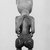 Maori. <em>Post Figure (Pou Tokomanawa)</em>, ca. 1860. Wood, 32 3/4 x 9 3/4 x 6 3/4 in.  (83.2 x 24.8 x 17.1 cm). Brooklyn Museum, Purchased with funds given by A. Augustus Healy, Carll de Silver and Robert B. Woodward, 03.324.2786. Creative Commons-BY (Photo: Brooklyn Museum, 03.324.2786_back_acetate_bw.jpg)