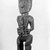 Maori. <em>Post Figure (Pou Tokomanawa)</em>, ca. 1860. Wood, 32 3/4 x 9 3/4 x 6 3/4 in.  (83.2 x 24.8 x 17.1 cm). Brooklyn Museum, Purchased with funds given by A. Augustus Healy, Carll de Silver and Robert B. Woodward, 03.324.2786. Creative Commons-BY (Photo: Brooklyn Museum, 03.324.2786_side_front_acetate_bw.jpg)