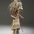 She-we-na (Zuni Pueblo). <em>Kachina Doll (Hilili Kohanna)</em>, late 19th century. Wood, pigment, horse hair, hide, cotton, feathers, tin, 20 x 6 1/2 x 5 1/2 in. (50.8 x 16.5 x 14 cm). Brooklyn Museum, Museum Expedition 1903, Museum Collection Fund, 03.325.4648. Creative Commons-BY (Photo: Brooklyn Museum, 03.325.4648_threequarter_PS6.jpg)