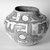 A:shiwi (Zuni Pueblo). <em>Water Jar (Tai-lai)</em>, late 19th-early 20th century. Ceramic, pigment, 11 x 14 in. (29.0 x 36.0 cm). Brooklyn Museum, Museum Expedition 1904, Museum Collection Fund, 04.297.5248. Creative Commons-BY (Photo: Brooklyn Museum, 04.297.5248_view3_bw.jpg)