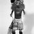 Mau-i (She-we-na (Zuni Pueblo)). <em>Kachina Doll (Kwalala)</em>, late 19th-early 20th century. Wood, fur, cotton, pigment, feathers, wool, 16 3/4 x 5 1/2 x 6 3/4 in. (42.5 x 14 x 17.1 cm). Brooklyn Museum, Museum Expedition 1904, Museum Collection Fund, 04.297.5353. Creative Commons-BY (Photo: Brooklyn Museum, 04.297.5353_bw.jpg)