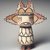 Hopi Pueblo. <em>Kachina Doll (Sa’lakwmana)</em>, late 19th century. Wood, pigment, 9 x 7 1/2 x 3 1/2 in. (22.9 x 19.1 x 8.9 cm). Brooklyn Museum, Museum Expedition 1904, Museum Collection Fund, 04.297.5543. Creative Commons-BY (Photo: Brooklyn Museum, 04.297.5543_transp6238.jpg)