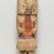 Hopi Pueblo. <em>Kachina Doll (Tassap [Navajo])</em>, late 19th century. Wood, paint, 8 9/16 × 2 9/16 × 2 1/2 in. (21.7 × 6.5 × 6.4 cm). Brooklyn Museum, Museum Expedition 1904, Museum Collection Fund, 04.297.5578. Creative Commons-BY (Photo: Brooklyn Museum Photograph, 04.297.5578_front_PS11.jpg)