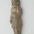  <em>Standing Figure of a Foreign Trader</em>, 618-906. Earthenware with polychrome, 10 1/4 x 2 5/8 in. (26 x 6.7 cm). Brooklyn Museum, Brooklyn Museum Collection, 04.72. Creative Commons-BY (Photo: Brooklyn Museum, 04.72_PS2.jpg)