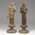  <em>Small Figure of the Bodhisattva Sho Kannon (Avalokiteshvara)</em>, ca. 1100. Wood, gesso, and paint, 19 1/4 x 6 1/8 in. (48.9 x 15.5 cm). Brooklyn Museum, Brooklyn Museum Collection, 05.106. Creative Commons-BY (Photo: , 05.106_05.104_PS9.jpg)