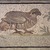 Roman. <em>Mosaic of Partridge</em>, 1st-2nd century C.E. Stone and mortar, 1 1/4 x 17 11/16 x 12 5/8 in. (3.2 x 44.9 x 32.1 cm). Brooklyn Museum, Museum Collection Fund, 05.22. Creative Commons-BY (Photo: Brooklyn Museum, 05.22.jpg)