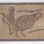 Roman. <em>Mosaic of Rooster</em>, 6th century C.E. Stone and mortar, 1 3/4 x 29 1/2 x 22 in. (4.4 x 74.9 x 55.9 cm). Brooklyn Museum, Museum Collection Fund, 05.23. Creative Commons-BY (Photo: Brooklyn Museum, 05.23.jpg)