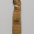  <em>Mummified Cat</em>, 305 B.C.E.-395 C.E. Animal remains, linen, pigment, 14 7/8 × 2 3/4 × 3 3/4 in. (37.8 × 7 × 9.5 cm). Brooklyn Museum, Charles Edwin Wilbour Fund, 05.307. Creative Commons-BY (Photo: Brooklyn Museum, 05.307_PS9.jpg)