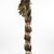 Sioux. <em>Headdress or Feathered Bonnet</em>, late 19th-early 20th century. Feathers, beads, pigment, hide,dyed horsehair, 68 1/2 x 8 7/16in. (174 x 21.5cm). Brooklyn Museum, Brooklyn Museum Collection, 05.553. Creative Commons-BY (Photo: Brooklyn Museum, 05.553_threequarter_PS9.jpg)