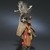Hopi Pueblo. <em>Kachina Doll (Tsaveyo)</em>, late 19th century. Wood, pigment fur, cotton, horsehair, feather, shell, horn, stone, 13 × 7 1/2 × 6 1/2 in. (33 × 19.1 × 16.5 cm). Brooklyn Museum, Museum Expedition 1905, Museum Collection Fund, 05.588.7193. Creative Commons-BY (Photo: Brooklyn Museum, 05.588.7193_SL3.jpg)