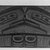 Gwa'sala Kwakwaka'wakw. <em>Box Panel</em>, 19th century. Wood, pigment, 26 3/4 x 12 13/16 in.  (68.0 x 32.5 cm). Brooklyn Museum, Museum Expedition 1905, Museum Collection Fund, 05.588.7414.1. Creative Commons-BY (Photo: Brooklyn Museum, 05.588.7414.1_acetate_bw.jpg)