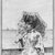 Vittorio Matteo Corcos (Italian, 1859-1933). <em>Woman at Seaside Resort</em>, n.d. Watercolor and gouache on paper, 23 15/16 x 10 5/8 in.  (60.8 x 27.0 cm). Brooklyn Museum, Bequest of William H. Herriman, 06.89 (Photo: Brooklyn Museum, 06.89_acetate_bw.jpg)