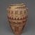  <em>Jar with Two Tubular String-Hole Handles</em>, ca. 3500–3300 B.C.E. Clay, pigment, 8 1/16 x Greatest Diam. 6 in. (20.4 x 15.3 cm). Brooklyn Museum, Charles Edwin Wilbour Fund, 07.447.441. Creative Commons-BY (Photo: Brooklyn Museum, 07.447.441_SL3.jpg)