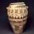  <em>Jar with Two Tubular String-Hole Handles</em>, ca. 3500-3300 B.C.E. Clay, pigment, 8 1/16 x Greatest Diam. 6 in. (20.4 x 15.3 cm). Brooklyn Museum, Charles Edwin Wilbour Fund, 07.447.441. Creative Commons-BY (Photo: Brooklyn Museum, 07.447.441_transp5401.jpg)