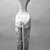  <em>Female Figurine</em>, ca. 3650-3300 B.C.E. Clay, pigment, 13 3/8 x 5 x 2 1/2 in. (34 x 12.7 x 6.4 cm). Brooklyn Museum, Charles Edwin Wilbour Fund, 07.447.502. Creative Commons-BY (Photo: Brooklyn Museum, 07.447.502_NegE_bw_SL4.jpg)
