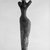  <em>Figurine of Woman</em>, ca. 3500-3300 B.C.E. Clay, pigment, 8 3/4 x 1 15/16 x Depth at hips 1 9/16 in. (22.2 x 5 x 4 cm). Brooklyn Museum, Charles Edwin Wilbour Fund, 07.447.504. Creative Commons-BY (Photo: Brooklyn Museum, 07.447.504_threequarter_left_bw.jpg)